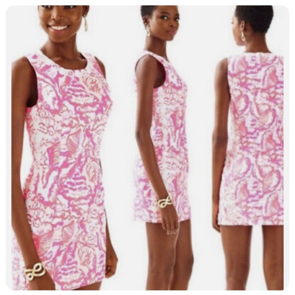 Lilly Pulitzer Mila Shift Dress in Coral Reef